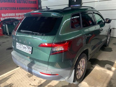 Тонирование задней полусферы Skoda Karoq 5D 2018-