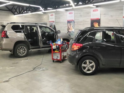 Тонирование Toyota Landcruiser GRJ150 Prado