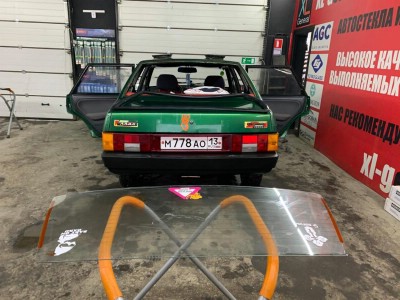 Тонирование задней полусферы ВАЗ 21099