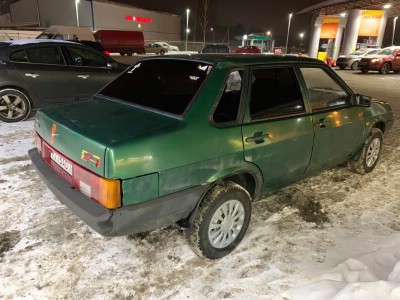 Тонирование задней полусферы ВАЗ 21099