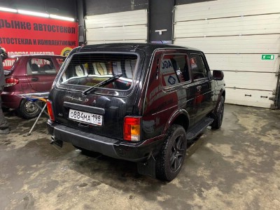 Тонирование задней полусферы ВАЗ 2121