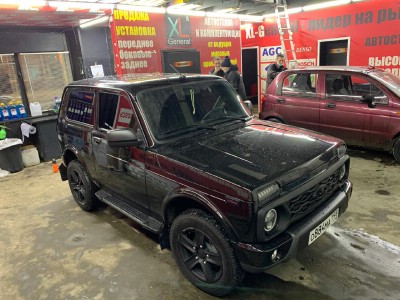 Тонирование задней полусферы ВАЗ 2121