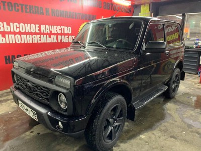 Тонирование задней полусферы ВАЗ 2121