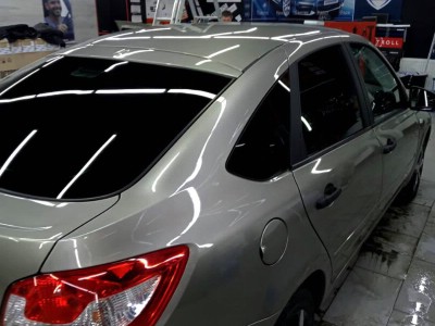 Тонирование задней полусферы ВАЗ Лада Гранта