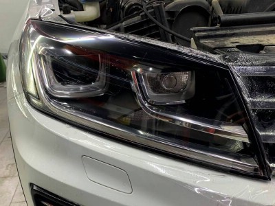Тонирование задней полусферы Volkswagen Toureg