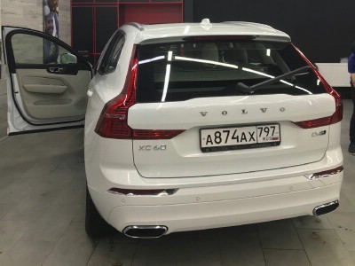 Тонирование задней полусферы Volvo XC 60 II 5D 2017-