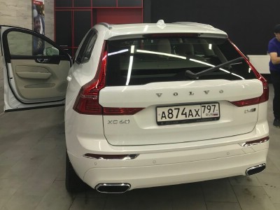 Тонирование задней полусферы Volvo XC 60 II 5D 2017-