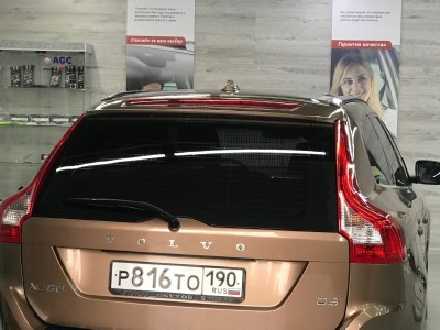 Тонирование задней полусферы Volvo XC60 2008-