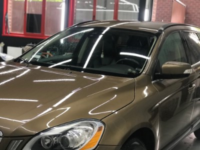 Тонирование задней полусферы Volvo XC60 2008-