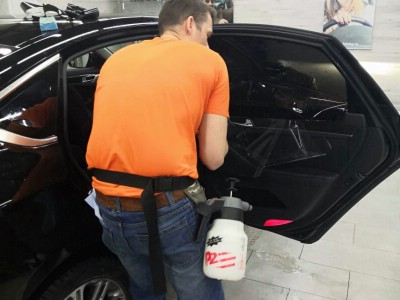 Тонирование задней полусферы Hyundai Genesis G90 4D Sed 2016-