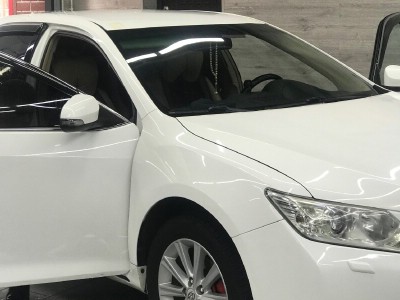 Тонирование задней полусферы Toyota Camry V50 