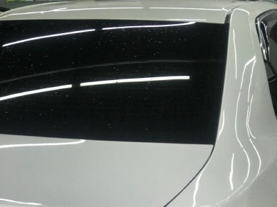 Тонирование задней полусферы Toyota Camry V50 