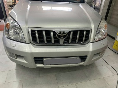 Полировка фар головного освещения Toyota LandcruisER (120) Prado