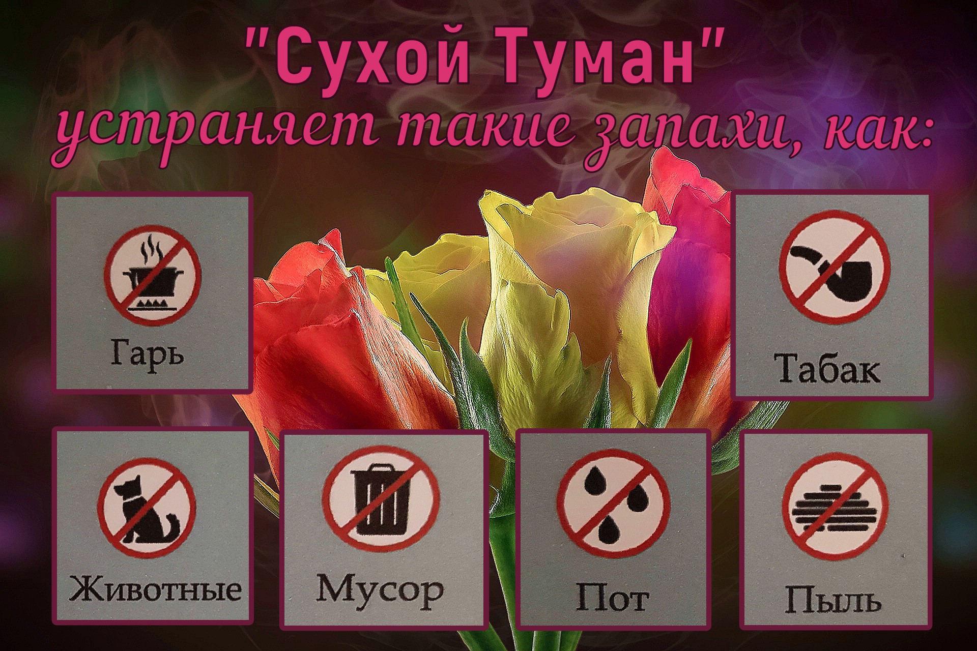 Удаление запахов в салоне