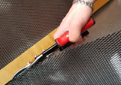 Установка сетки в бампер