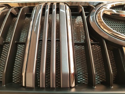 Установка сетки в бампер