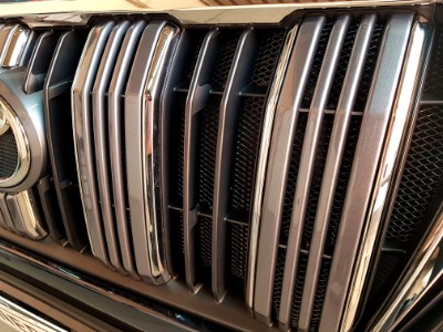 Установка сетки в бампер