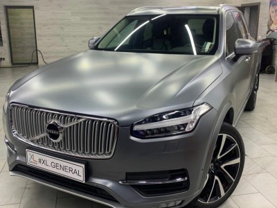 Стайлинг защита кузова матовой полиуретановой плёнкой Volvo XC-90