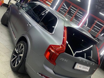 Стайлинг защита кузова матовой полиуретановой плёнкой Volvo XC-90