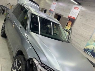 Стайлинг защита кузова матовой полиуретановой плёнкой Volvo XC-90