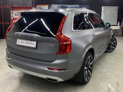Стайлинг защита кузова матовой полиуретановой плёнкой Volvo XC-90