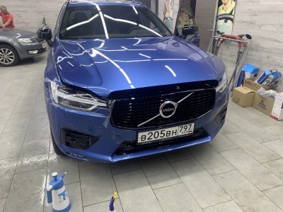 Оклейка кузова авто бронепленкой Volvo XC60