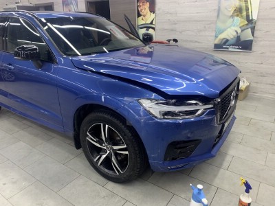 Оклейка кузова авто бронепленкой Volvo XC60