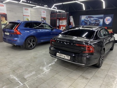 Оклейка кузова авто бронепленкой Volvo XC60