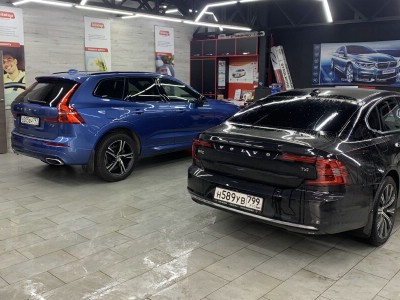 Оклейка кузова авто бронепленкой Volvo XC60