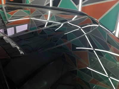 Замена и бронирование передней части панорамной крыши автомобиля KIA Soul II 2013-2019