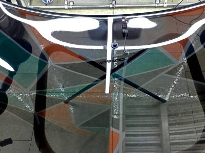 Замена и тонирование лобового стекла на автомобиле Volkswagen Polo 15% SUNCONTROL