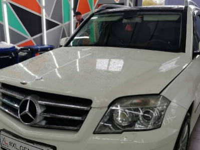 Замена передней части панорамной крыши на Mercedes GLK 2010-2015