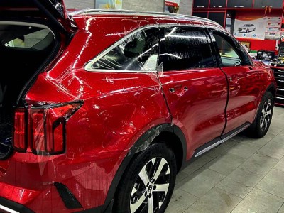 Защита лакокрасочного полиуретановой пленкой (Hexis)