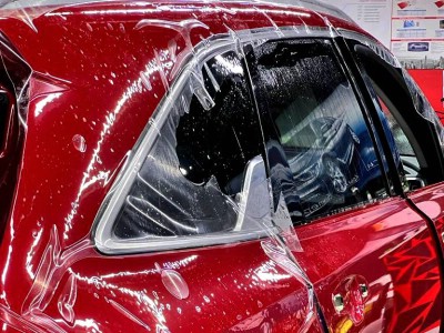 Защита лакокрасочного полиуретановой пленкой (Hexis)